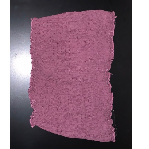 NWT. Plum bandeau top - Picture 2 of 5